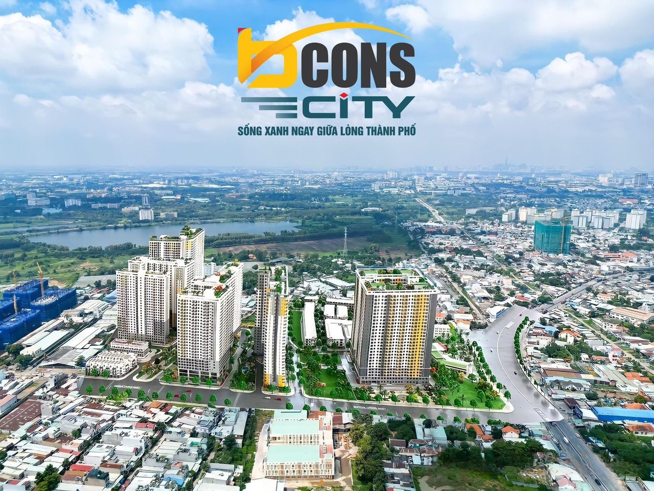 Phối cảnh tổng thể dự án Bcons City